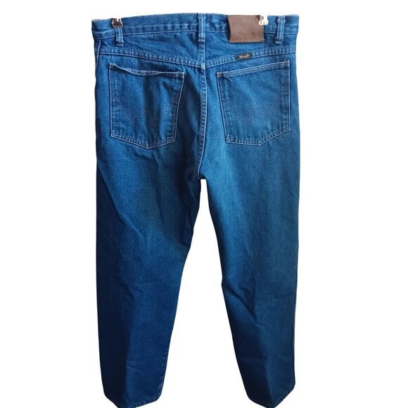Vintage 1990's 32x30 Wrangler Mens Thermal Lined Winter Denim Jeans USA 33213MW